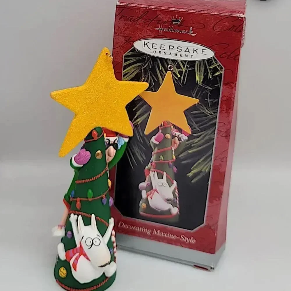 Hallmark Keepsake Ornament “Decorating Maxine Style”